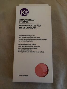 Eye Mask - Kit Himalayan Salt Eye Mask - Pink